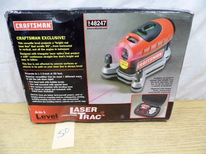 lot 50 image: Laser Trac Level
