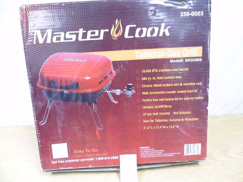 lot 53 image: Master Cook Gas Grill