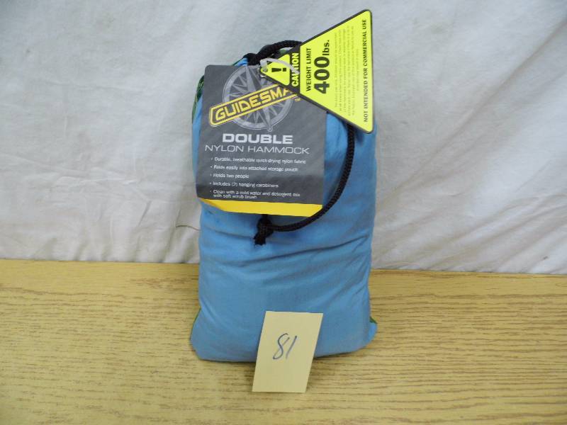 lot 81 image: Guidesman Double Nylon Hammock