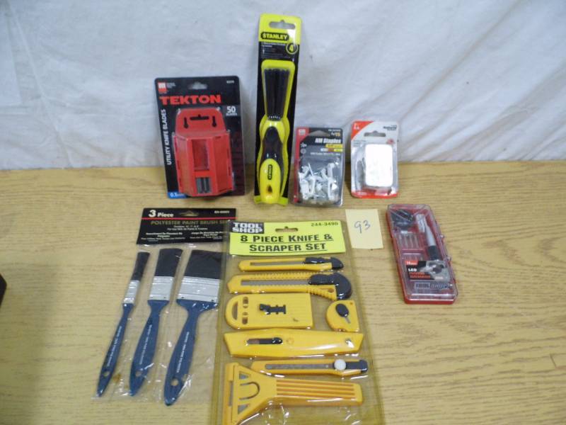 lot 93 image: Assorted Tools and Hardware