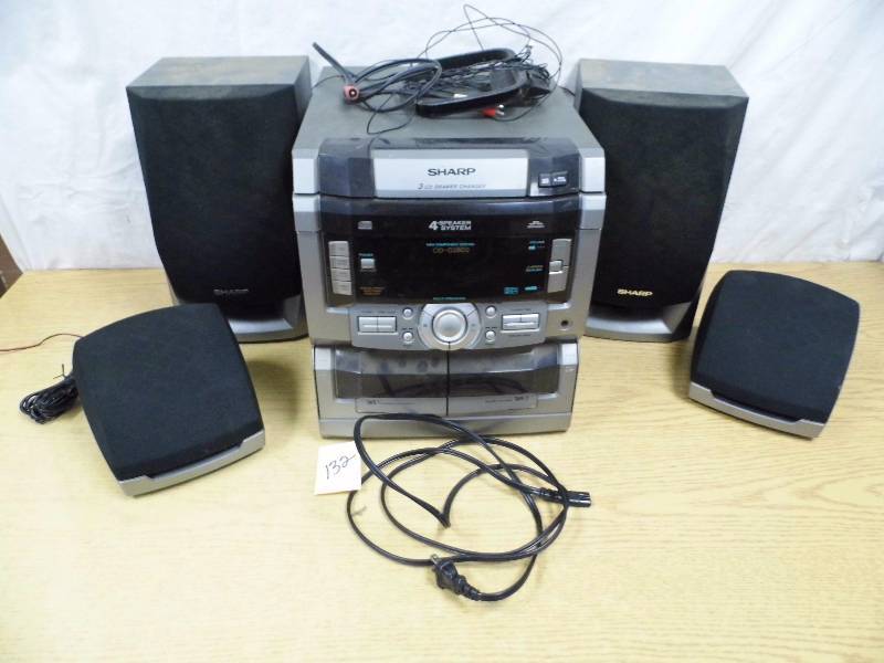 lot 132 image: Sharp Stereo