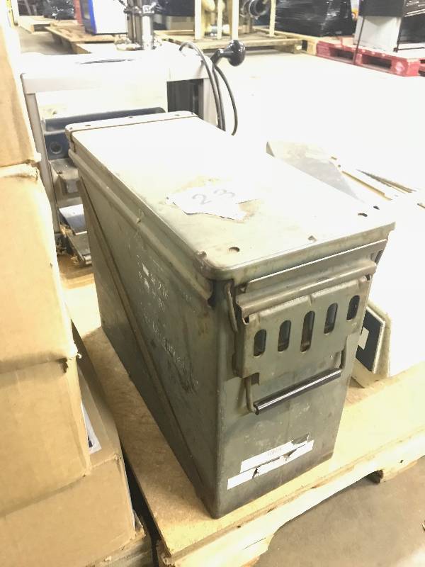 METAL AMMO CAN