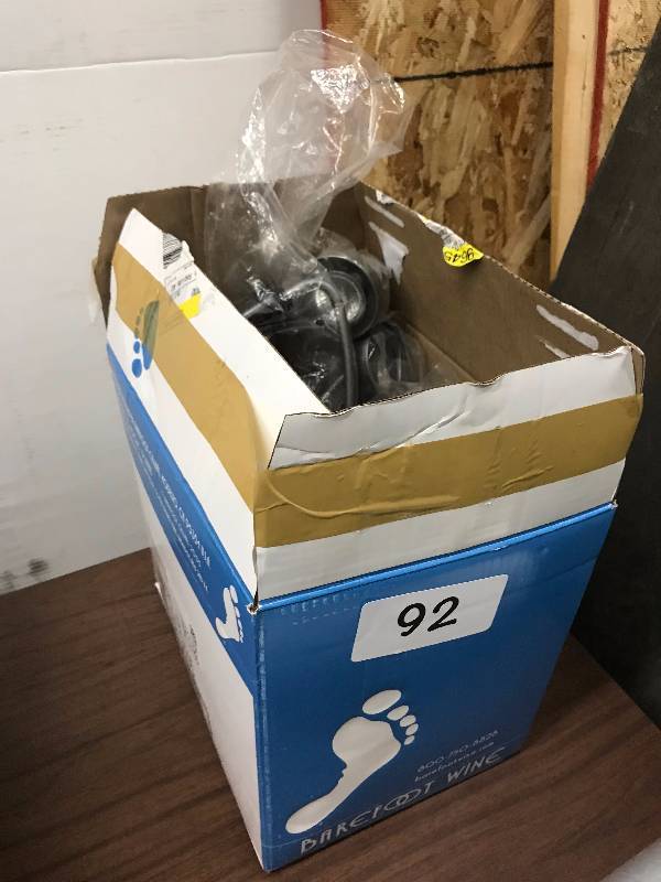 BOX OF TRACK LIGHT PENDANTS