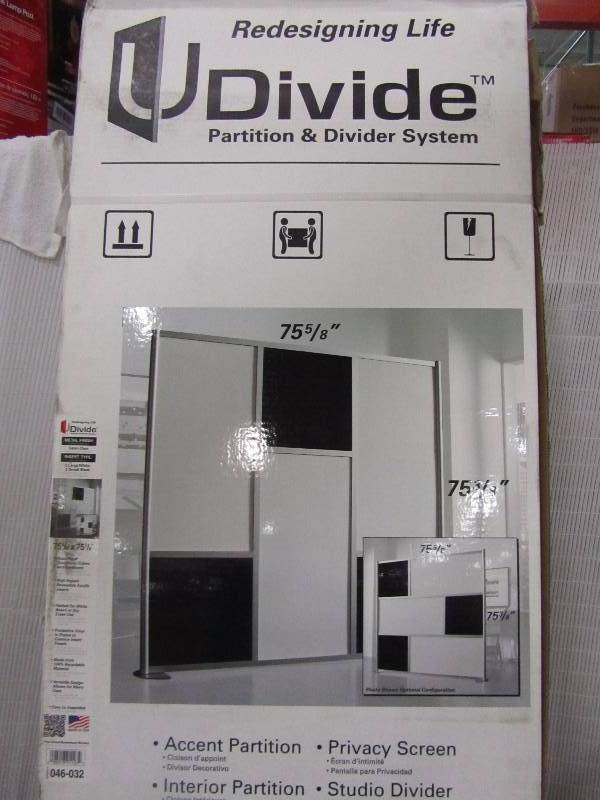 lot 25 image: Contractors Wardrobe U-Divide Partition (x4)