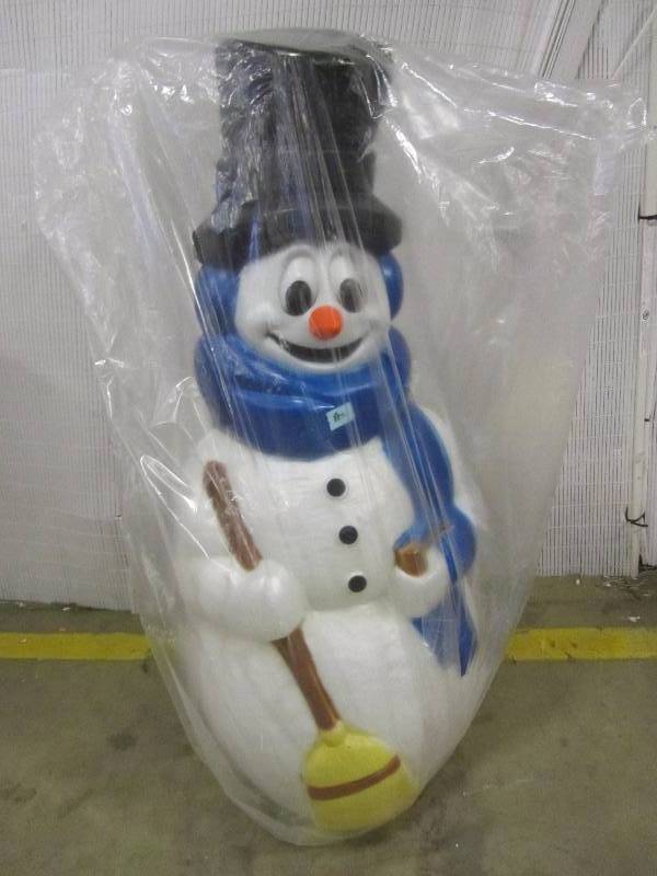 lot 41 image: General Foam 40.5 in. Snowman