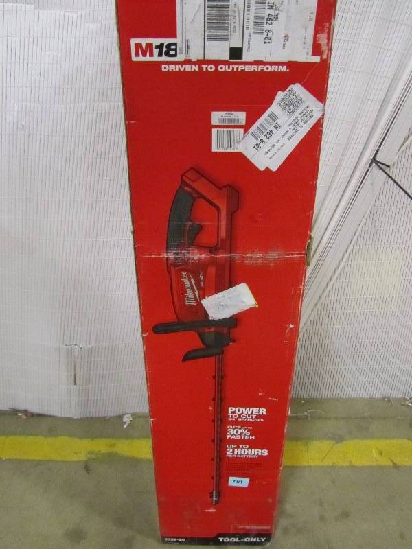 lot 69 image: Milwaukee M18 FUEL 18-Volt Lithium-ion Brushless Cordless Hedge Trimmer (Tool Only)