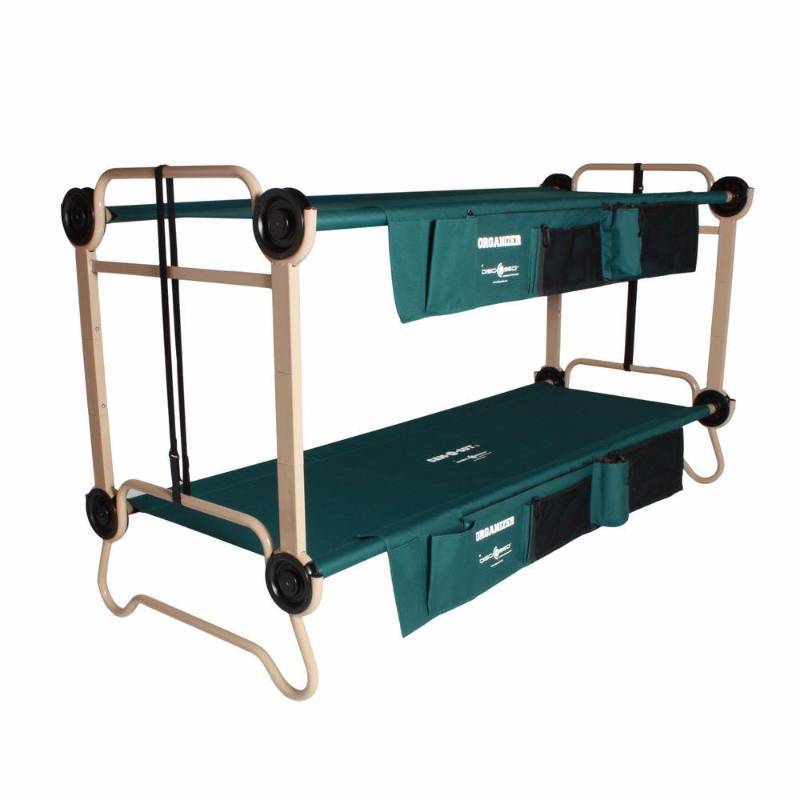 lot 12 image: Disc-O-Bed 32 in. Green Bunkbable Beds