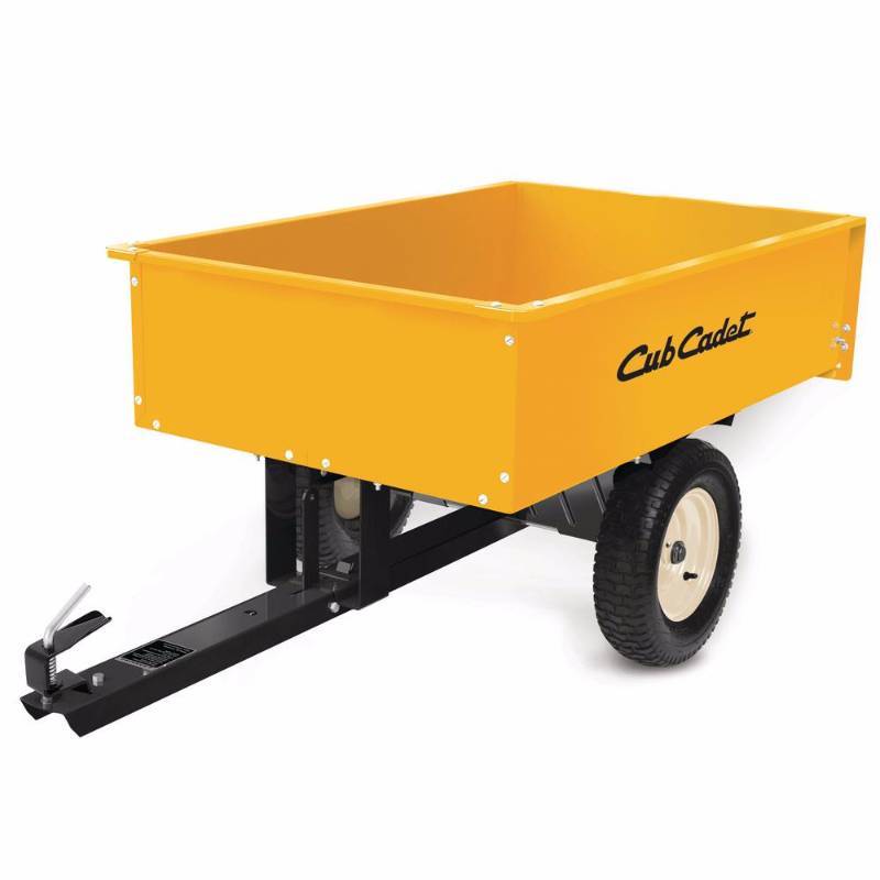 lot 14 image: Cub Cadet 12 cu. ft. Steel Dump Cart