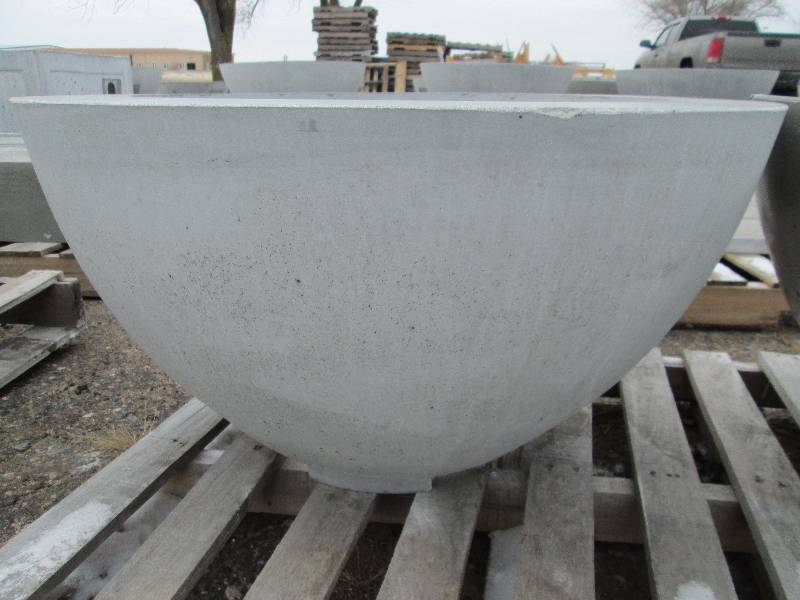 Medium Concrete Planter  Accent Pot