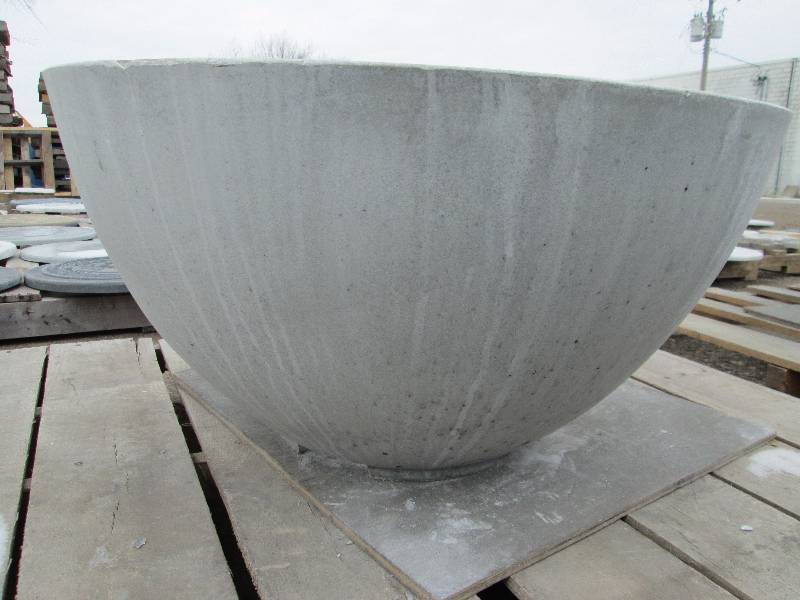 Medium Concrete Planter  Accent Pot