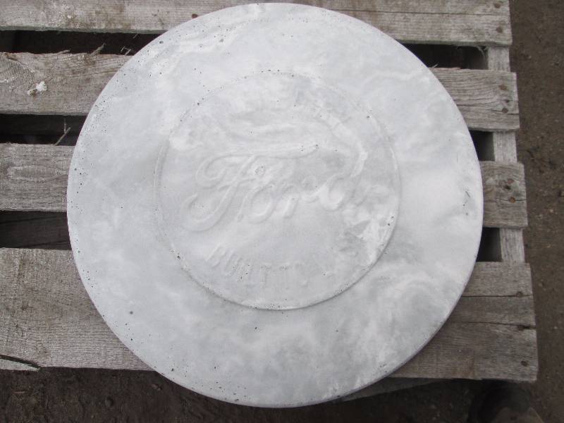 Ford Concrete Paver  Yard Art  Wall Hanging