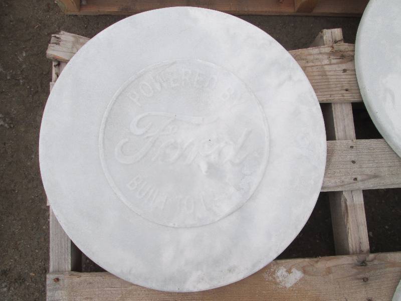Ford Concrete Paver  Yard Art  Wall Hanging