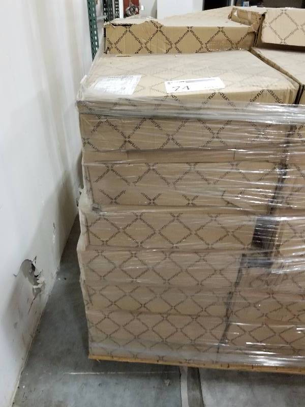 lot 74 image: Lot of (7) Boxes of Interface Carpet Squares
