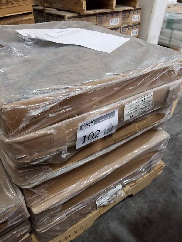 lot 102 image: Lot of (6) Boxes of Carpet Squares