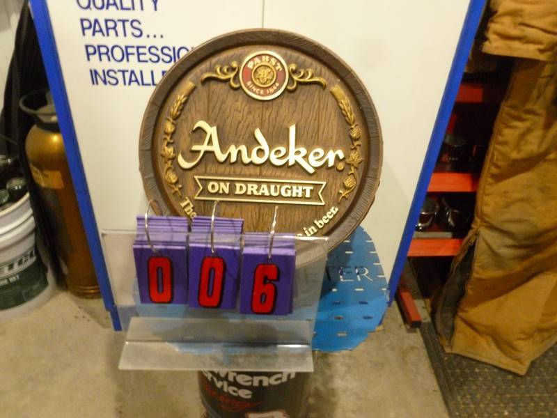 SnS Auctions # 297 Sporting goods, Beers signs & Misc.