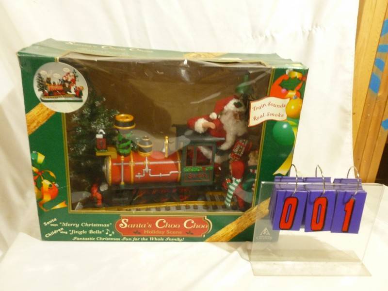 SnS Auctions # 298 Christmas animated figures & displays.