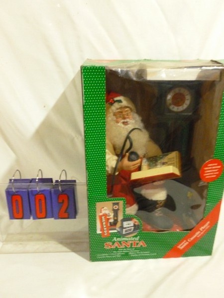 SnS Auctions # 298 Christmas animated figures & displays.