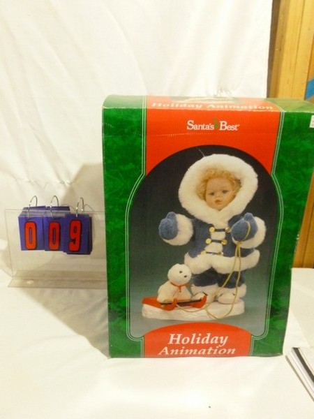 SnS Auctions # 298 Christmas animated figures & displays.