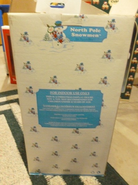 SnS Auctions # 298 Christmas animated figures & displays.