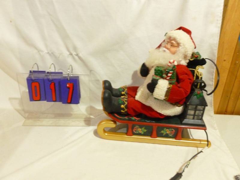 SnS Auctions # 298 Christmas animated figures & displays.