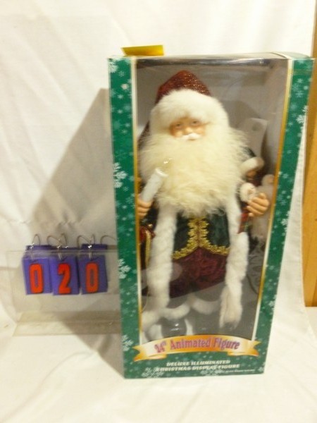 SnS Auctions # 298 Christmas animated figures & displays.