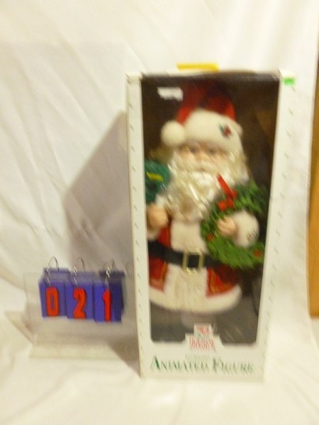 SnS Auctions # 298 Christmas animated figures & displays.