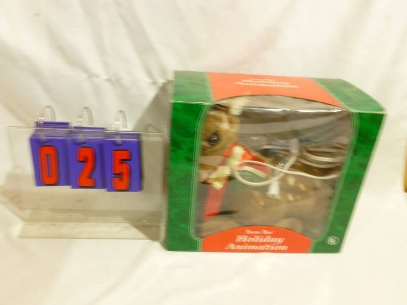 SnS Auctions # 298 Christmas animated figures & displays.