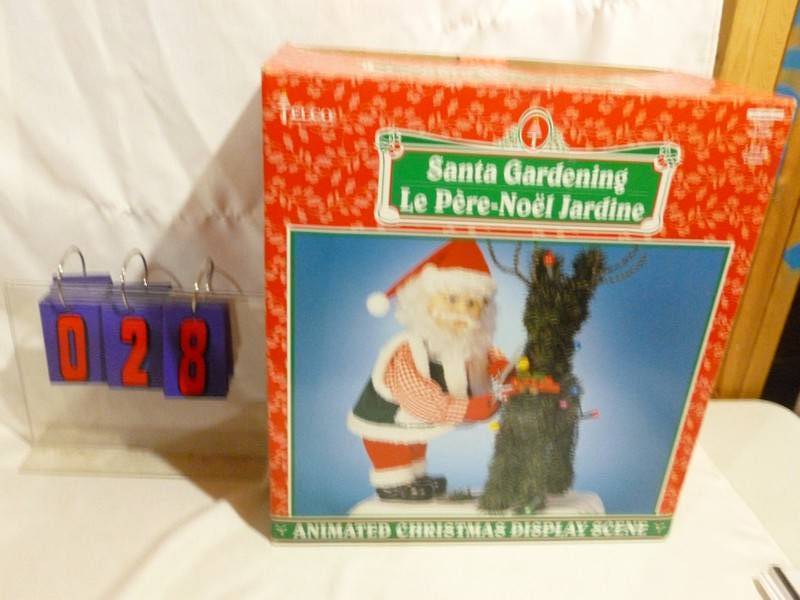SnS Auctions # 298 Christmas animated figures & displays.