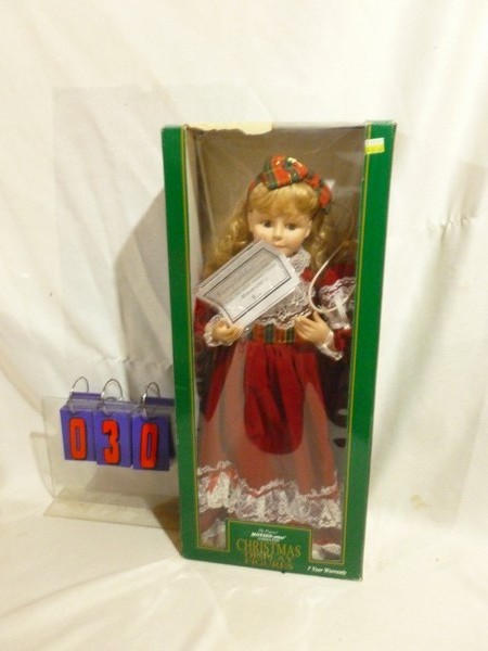 SnS Auctions # 298 Christmas animated figures & displays.