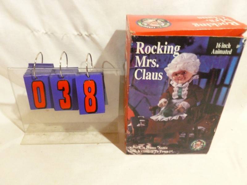 SnS Auctions # 298 Christmas animated figures & displays.