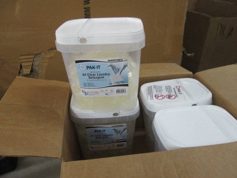 Lot of 4 Pak-IT All Clear Detergent...