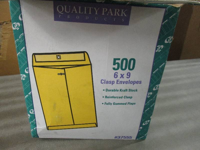 Large Lot of 6x9 Inch Clasp Envelop...