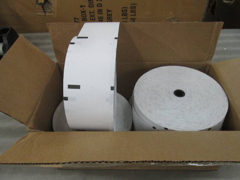 Case of 4 Large Rolls of Register P...