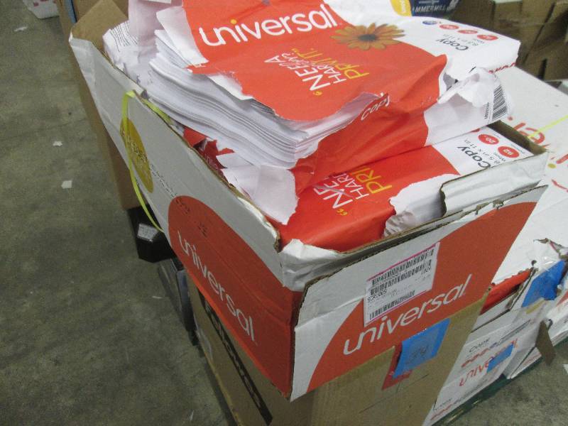 9 Open Reams of Universal 20 lb 8.5...