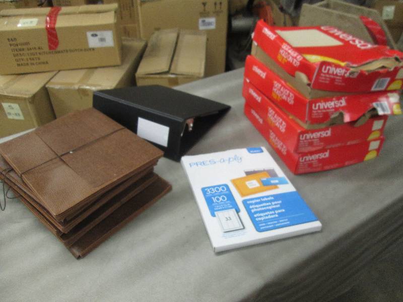 4 Boxes of Universal File Folder(1 ...
