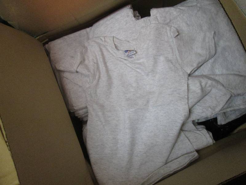 Large Box of Size 56 Grey 100% Cot...