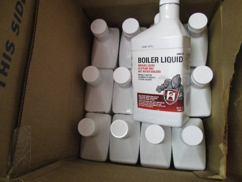 Lot of 12 Boiler Liquid 32 oz each...