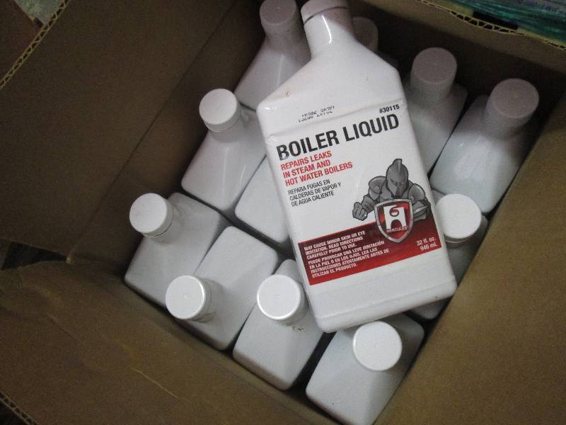 Lot of 12 Boiler Liquid 32 oz each...