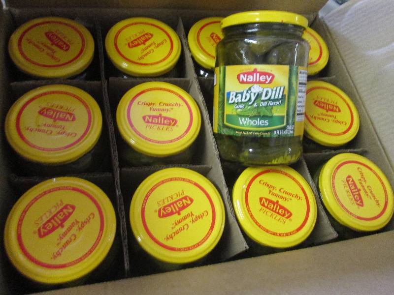 Case of 12 Nalley Baby Dill Wholes ...