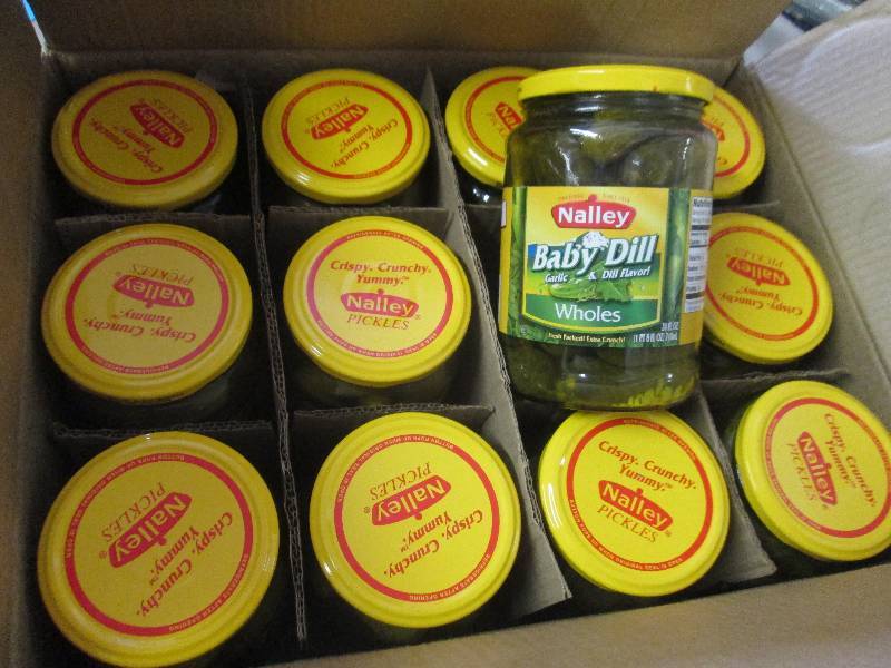 Case of 12 Nalley Baby Dill Wholes ...