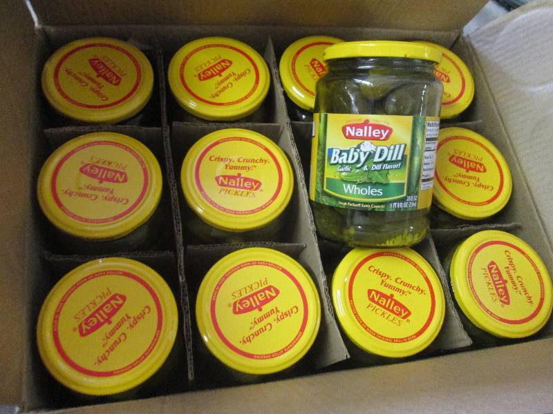 Case of 12 Nalley Baby Dill Wholes ...