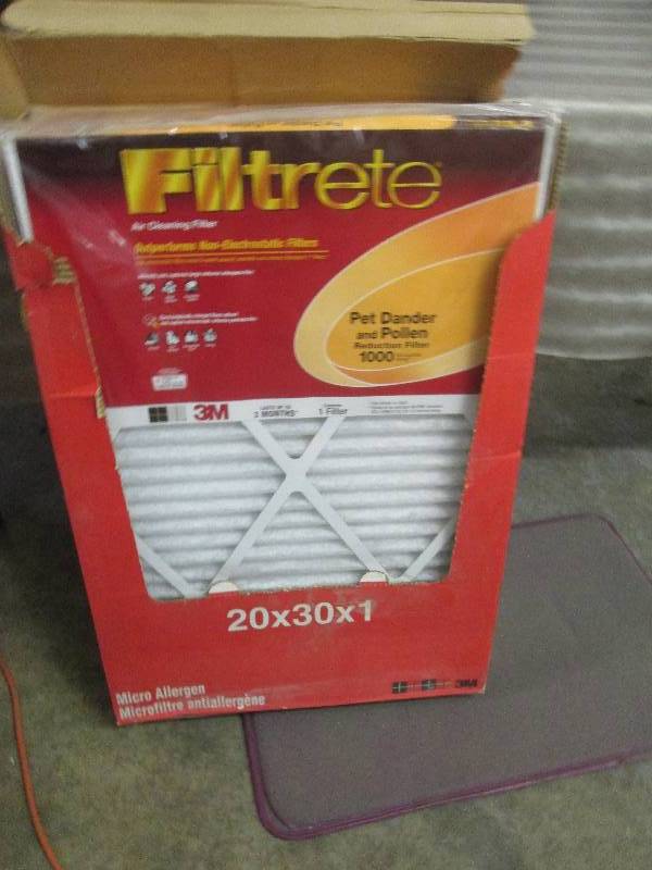 Lot of 6 - 3M Filtrete Micro Allege...