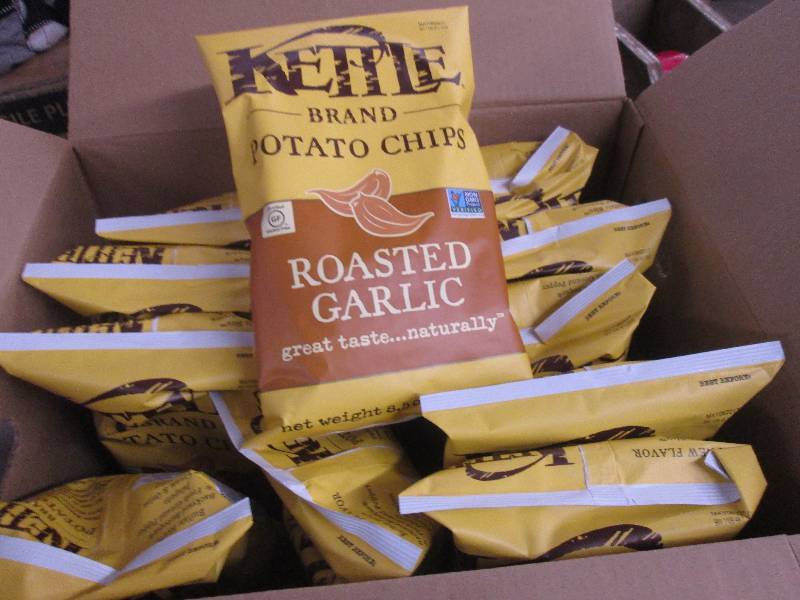 Case of 12- 8.5 oz Kettle Chips Roa...