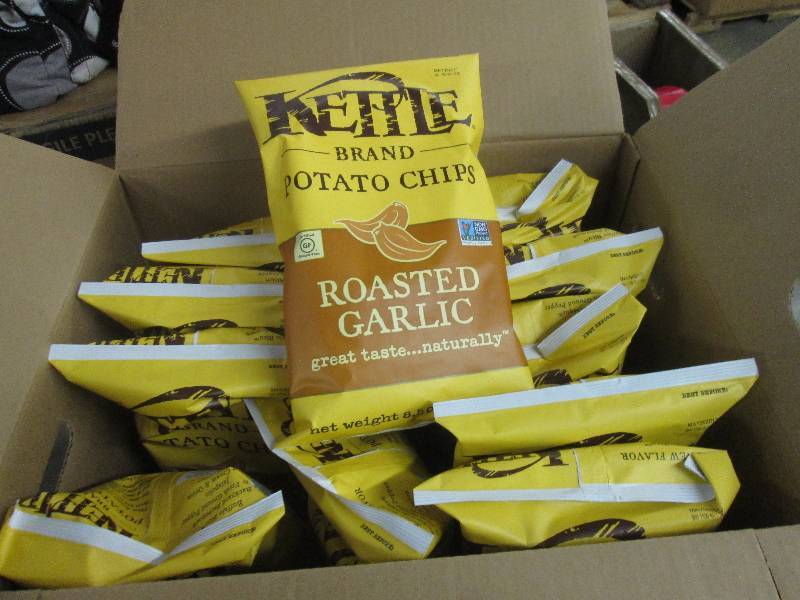 Case of 12- 8.5 oz Kettle Chips Roa...