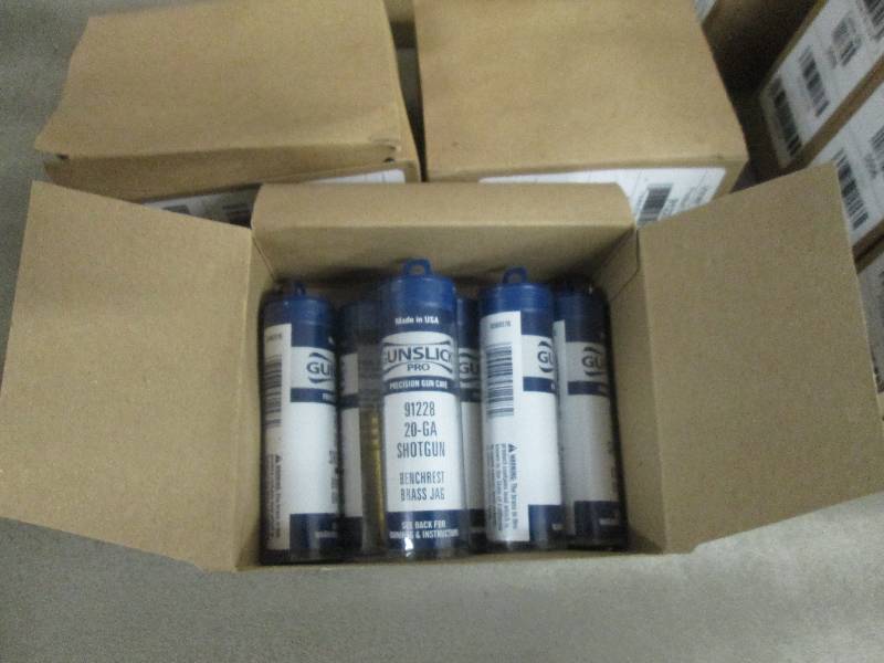 Lot of 18 Gunslick Brass Benchrest ...