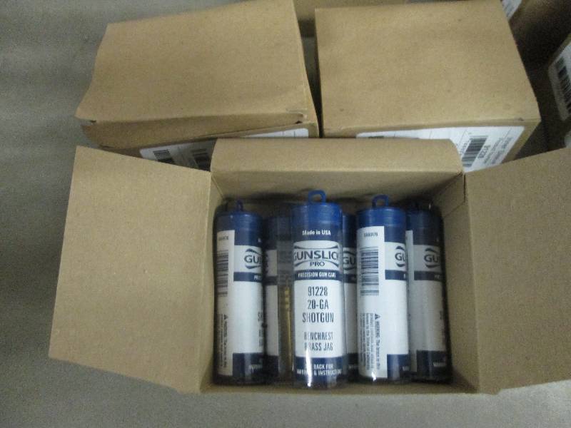 Lot of 18 Gunslick Brass Benchrest ...
