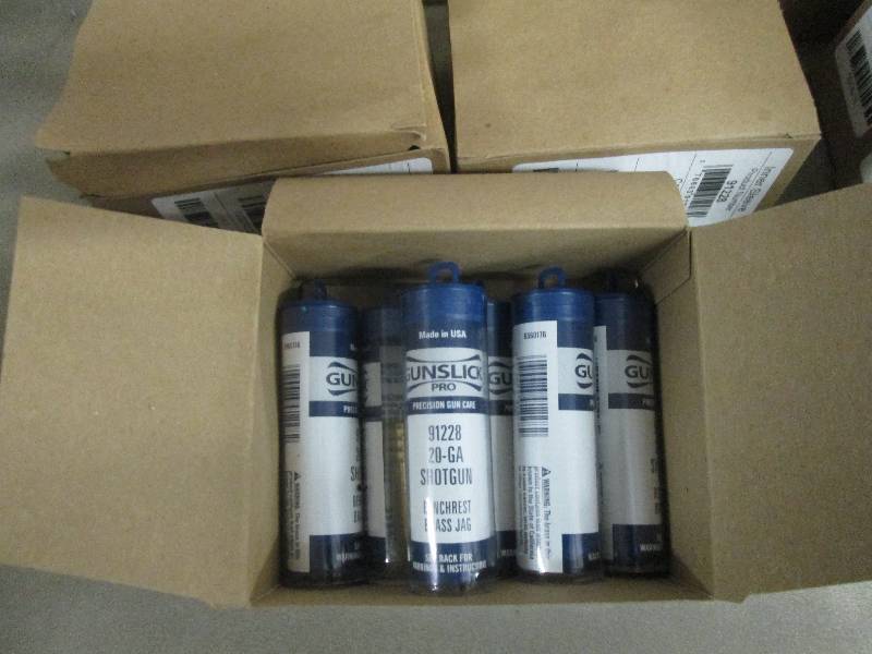 Lot of 18 Gunslick Brass Benchrest ...