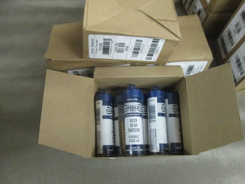 Lot of 24 Gunslick Brass Benchrest ...