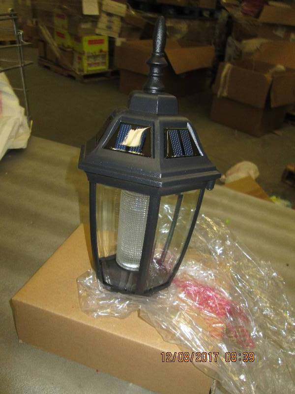 Lot of 3 Black Solar Lantern Bodies...