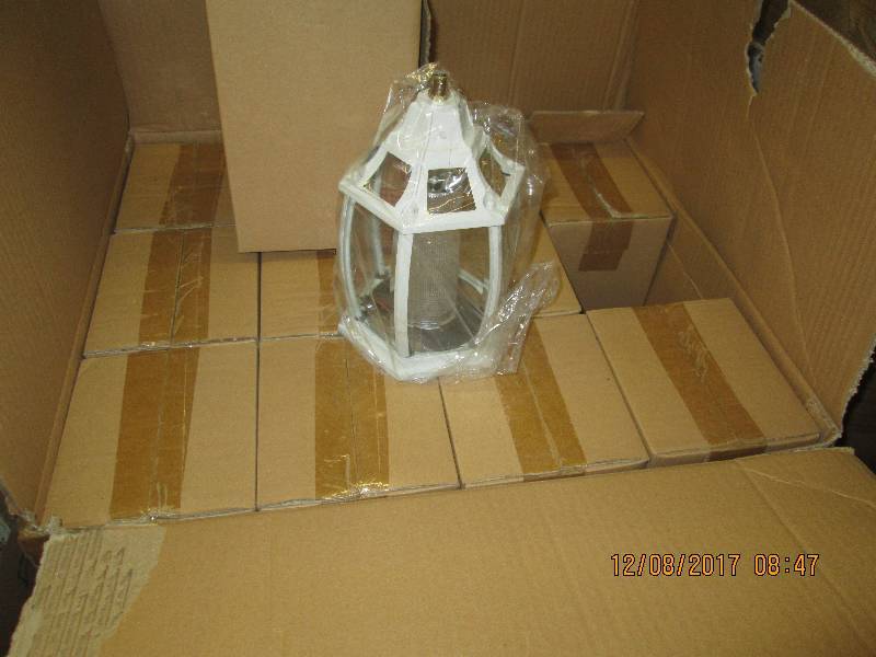 Lot of 12 Solar Lamp Bodies- White...